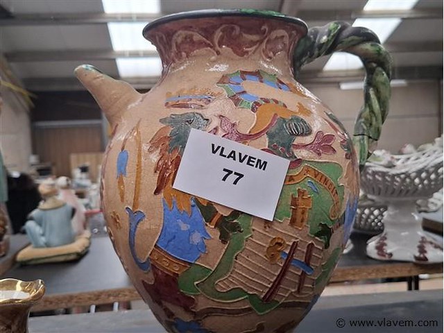 Aardeewerk kruik - afbeelding 1 van  3