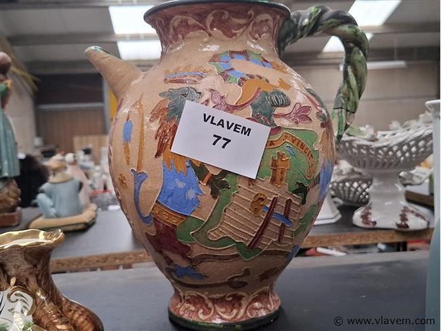 Aardeewerk kruik - afbeelding 2 van  3