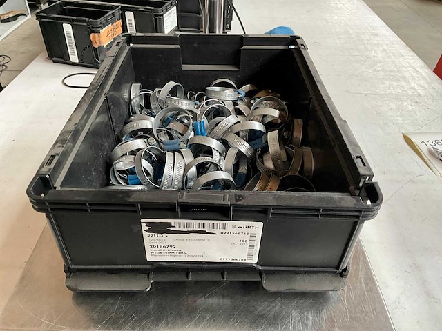 Aba 7.90kg slangklem 38-50mm in stapelbare bak - afbeelding 5 van  7