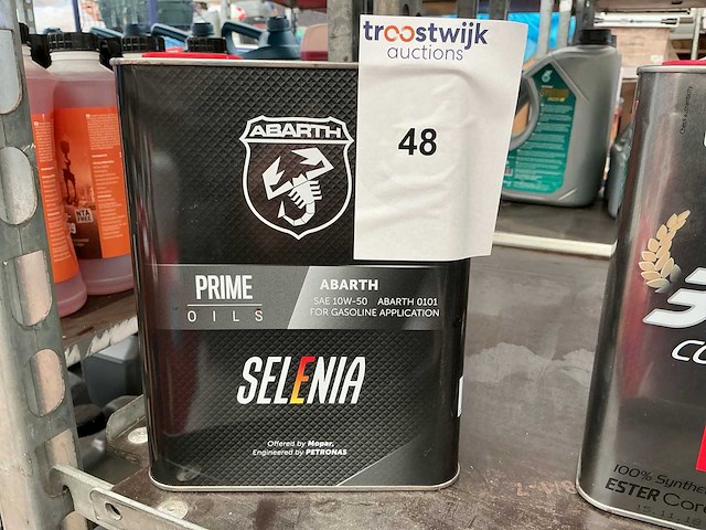 Abarth,inhoud 2 liter sae 10 w-50 vol synthetische motorolie - afbeelding 1 van  1