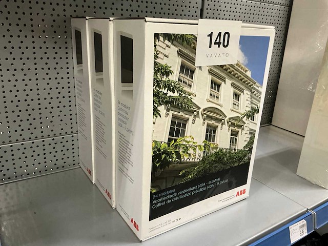 Abb 40a-9,2kva 24 modules voorbedrade verdeelkast (3x) - afbeelding 2 van  2