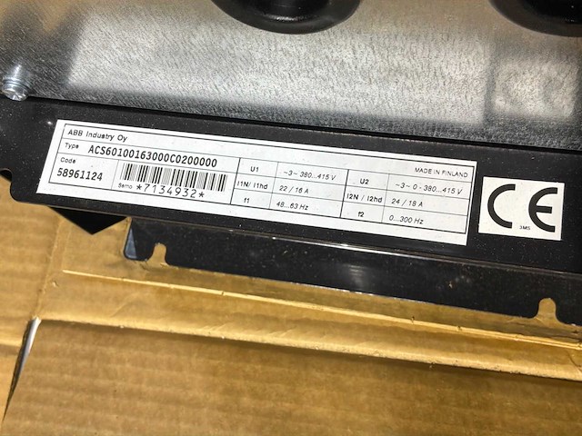 Abb acs 600 frequentieregelaar - afbeelding 4 van  7