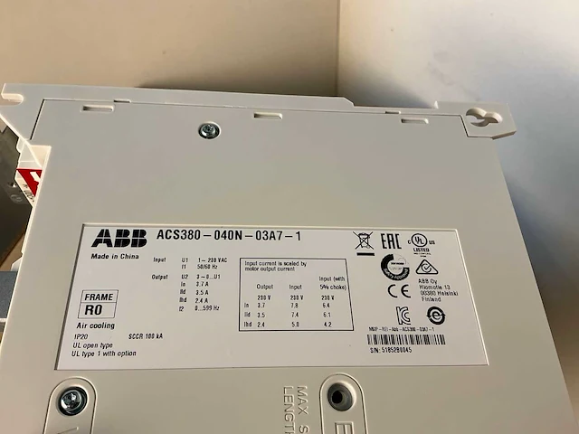 Abb acs380-040n-03a7-1 frequentieregelaar (3x) - afbeelding 6 van  8