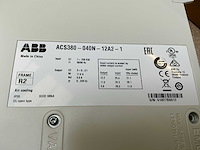 Abb acs380-040n-12a2-1 frequentieregelaar (2x) - afbeelding 10 van  10