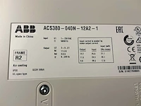 Abb acs380-040n-12a2-1 frequentieregelaar (2x) - afbeelding 4 van  6