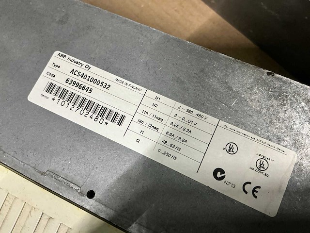 Abb acs400 frequentieregelaar (2x) - afbeelding 3 van  4