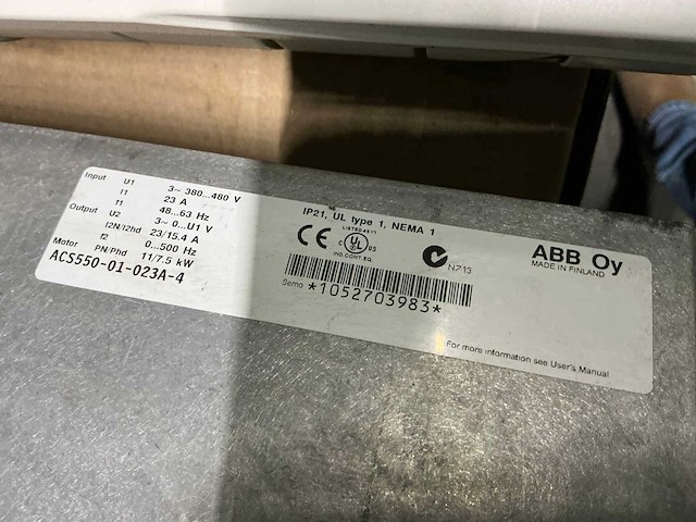 Abb acs550 frequentieregelaar (2x) - afbeelding 5 van  5