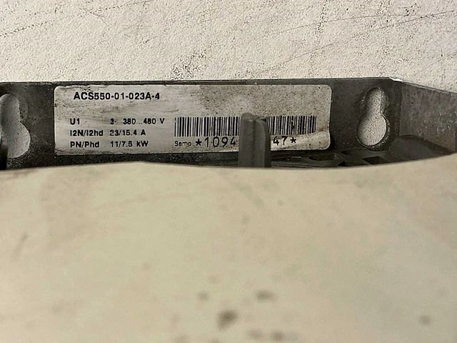 Abb acs550 frequentieregelaar - afbeelding 6 van  7