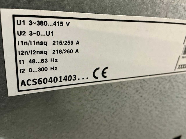 Abb acs600 frequentieregelaar - afbeelding 7 van  7