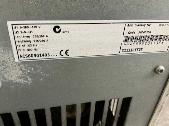 Abb acs600 frequentieregelaar - afbeelding 6 van  6
