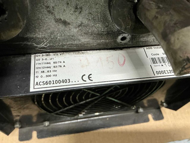Abb acs600 frequentieregelaar - afbeelding 4 van  6