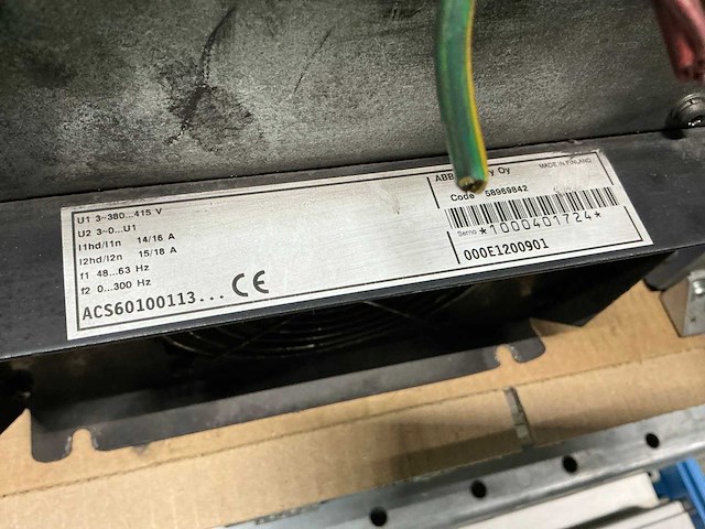 Abb acs600 frequentieregelaar - afbeelding 5 van  6