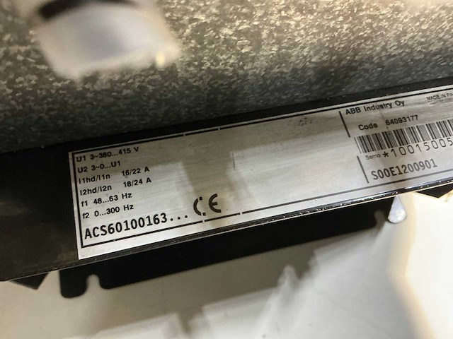 Abb acs600 frequentieregelaar - afbeelding 4 van  4