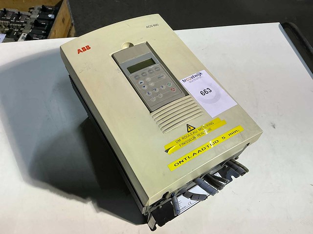 Abb acs600 frequentieregelaar - afbeelding 2 van  4