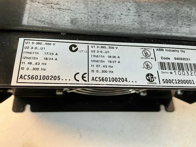 Abb acs60100205 frequentieregelaar - afbeelding 2 van  4