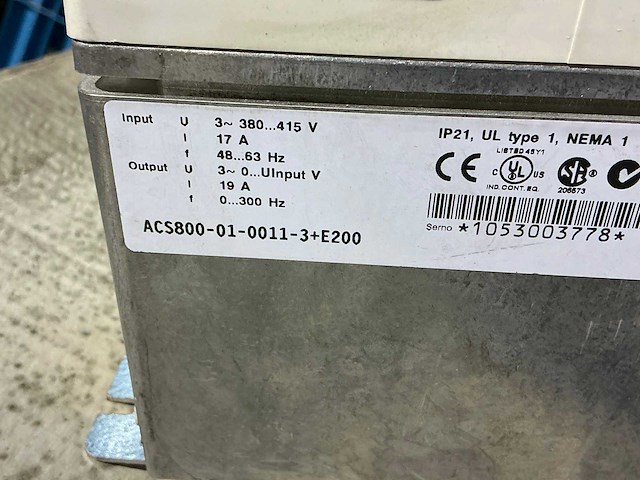 Abb acs800 frequentieregelaar - afbeelding 6 van  6