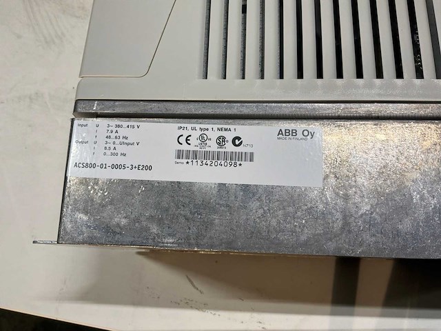 Abb acs800 frequentieregelaar - afbeelding 6 van  12
