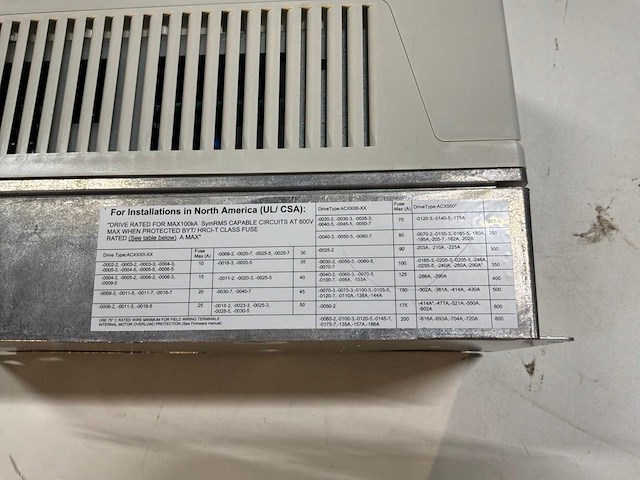 Abb acs800 frequentieregelaar - afbeelding 6 van  11