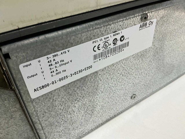 Abb acs800 frequentieregelaar - afbeelding 5 van  5