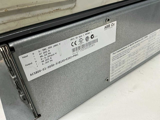 Abb acs800 frequentieregelaar - afbeelding 3 van  3