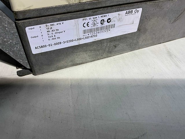 Abb acs800 frequentieregelaar - afbeelding 4 van  4