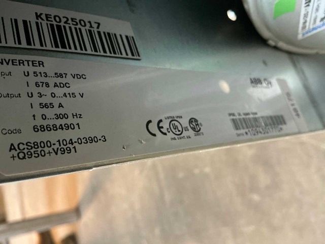 Abb acs800 frequentieregelaar - afbeelding 6 van  11