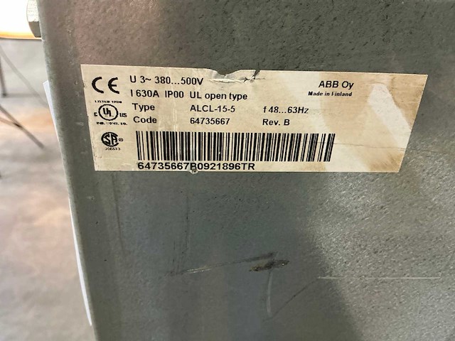 Abb alcl-15-5 industrieel lijnfilter module - afbeelding 12 van  12