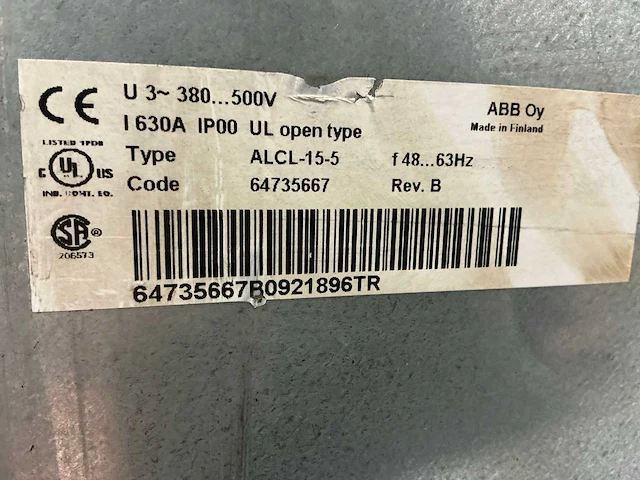 Abb alcl-15-5 lijnfilter - afbeelding 5 van  7