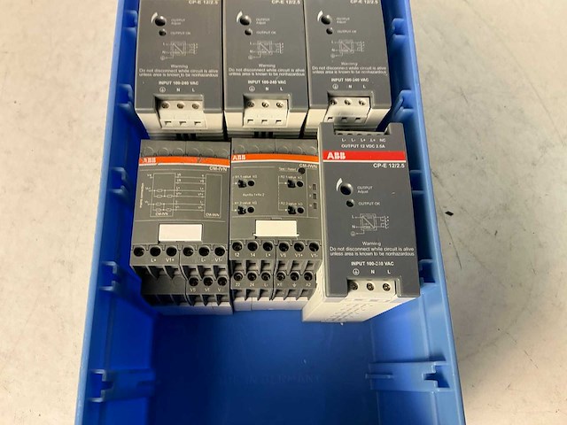 Abb cp-e 12/2.5 industriële din-rail voedingen (7x) - afbeelding 3 van  8