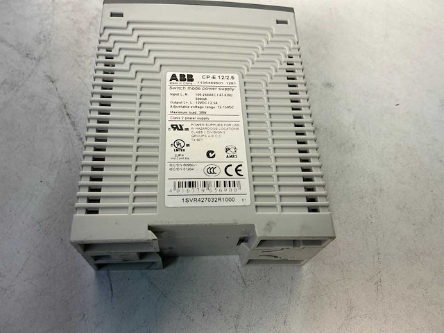 Abb cp-e 12/2.5 industriële din-rail voedingen (7x) - afbeelding 5 van  8