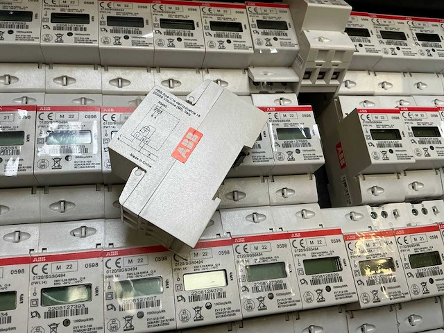 Abb ev1 012-100 1-fase kwh meters (54x) - afbeelding 6 van  8