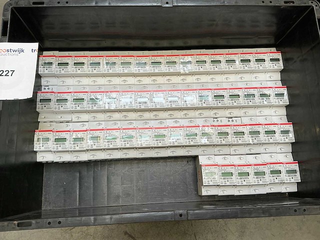 Abb ev1 012-100 1-fase kwh meters (54x) - afbeelding 1 van  4