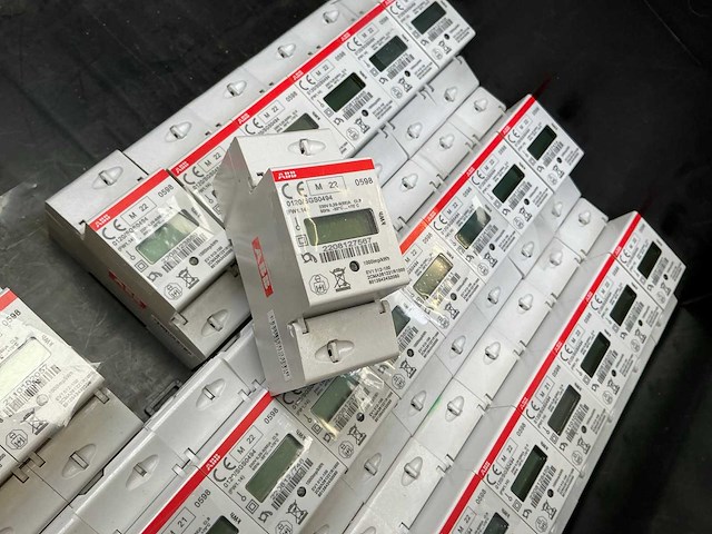 Abb ev1 012-100 1-fase kwh meters (54x) - afbeelding 3 van  4