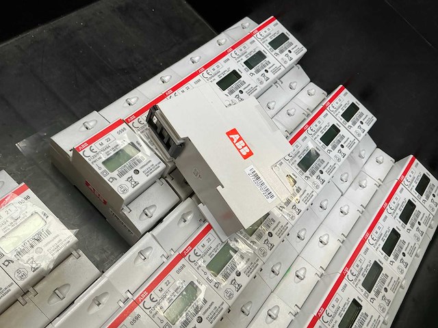 Abb ev1 012-100 1-fase kwh meters (54x) - afbeelding 4 van  4