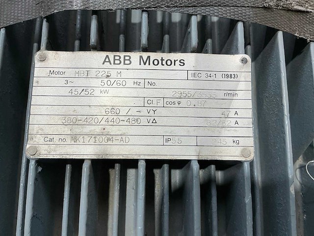 Abb mbt225m elektromotor - afbeelding 5 van  5