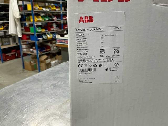 Abb pse26-600-70 1sfa897102r700 softstarter - afbeelding 3 van  4