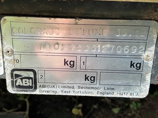 Abi colorado deluxe 36.12 sta caravan - afbeelding 40 van  43