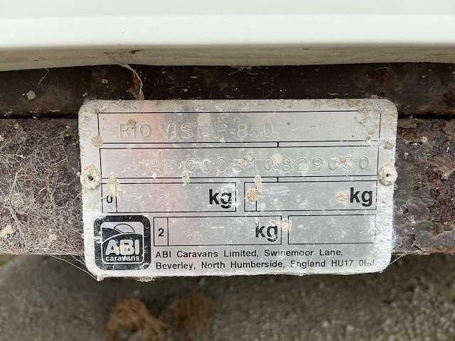 Abi rio vista 850 stacaravan woonwagen - afbeelding 10 van  11