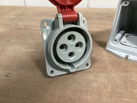 Abl wandcontactdoos 380v (10x) - afbeelding 2 van  2