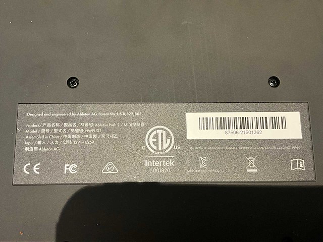 Ableton push2 midi apparatuur - afbeelding 2 van  4