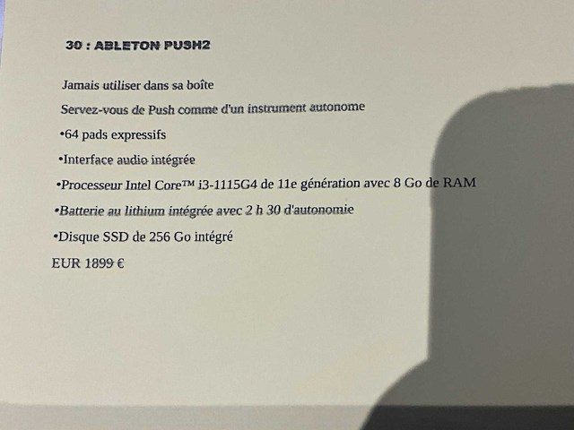 Ableton push2 midi apparatuur - afbeelding 4 van  4