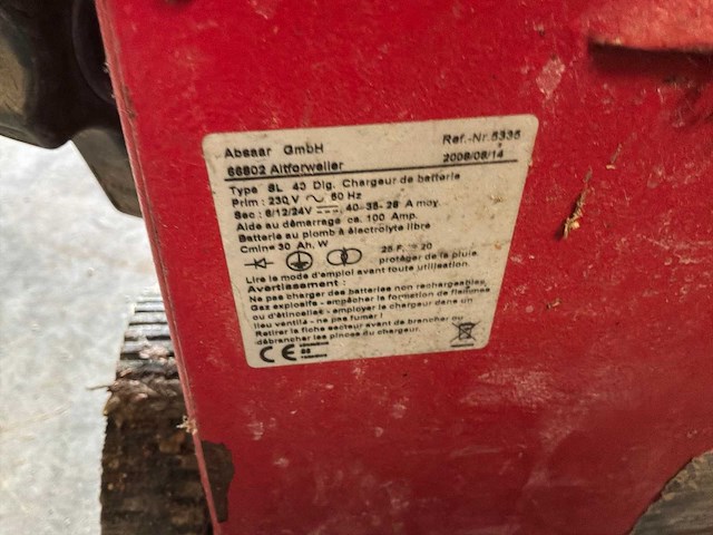 Absaar 40 amp oplader met boost - afbeelding 2 van  3