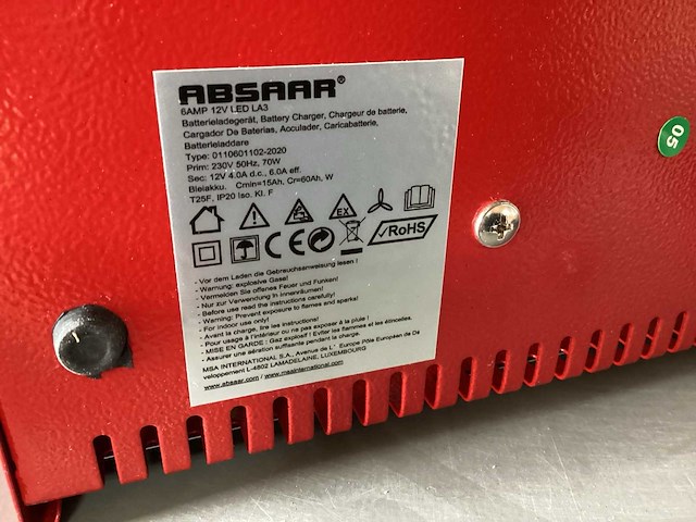Absaar acculader 6a - afbeelding 4 van  4