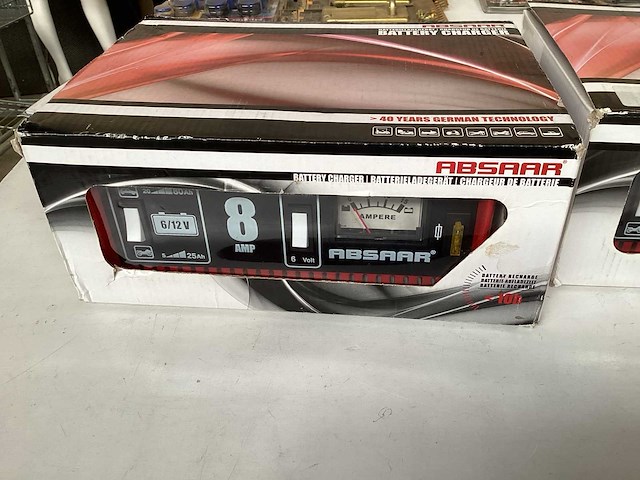 Absaar acculader 8a (2x) - afbeelding 2 van  5