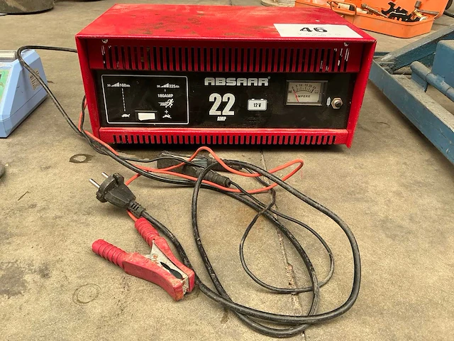 Absaar acculader - afbeelding 1 van  3