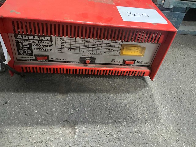 Absaar batterijlader - afbeelding 3 van  4