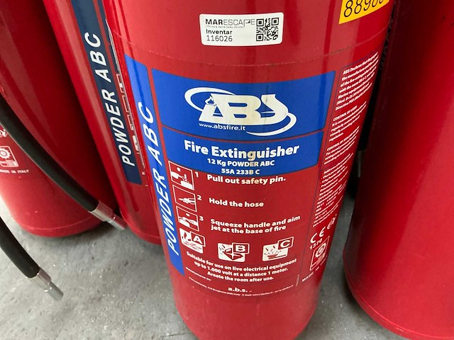 Absfire abc 12kg brandblusser (18x) - afbeelding 2 van  4