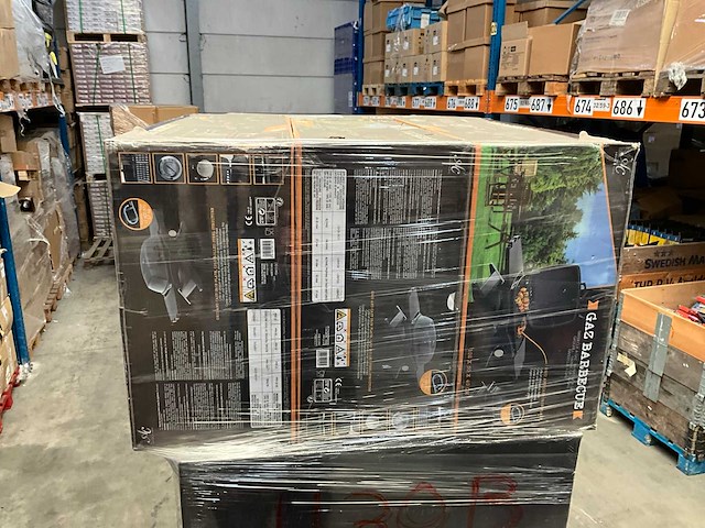 Absolu chic tafel barbecue op gas (3x) - afbeelding 2 van  2