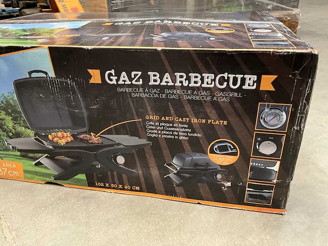 Absolu chic tafel barbecue op gas - afbeelding 3 van  5