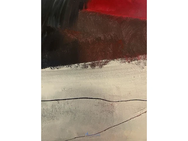 Abstract schilderij arn gyssels - quadrivium - afbeelding 3 van  4